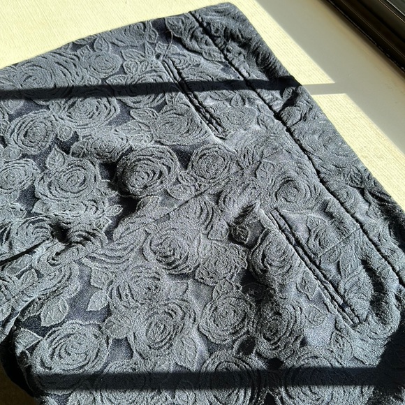 A new day, blue floral pants, size 8, retro look - Picture 5 of 5